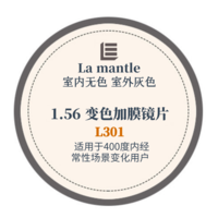 L301-1.56变色加膜镜片